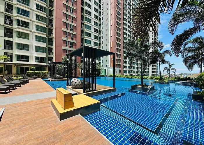 Riverside 1br With Pool Gym Near Boat Taxi شقة
