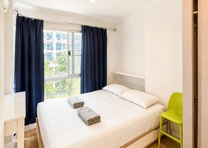 Riverside 1br With Pool Gym Near Boat Taxi Бангкок